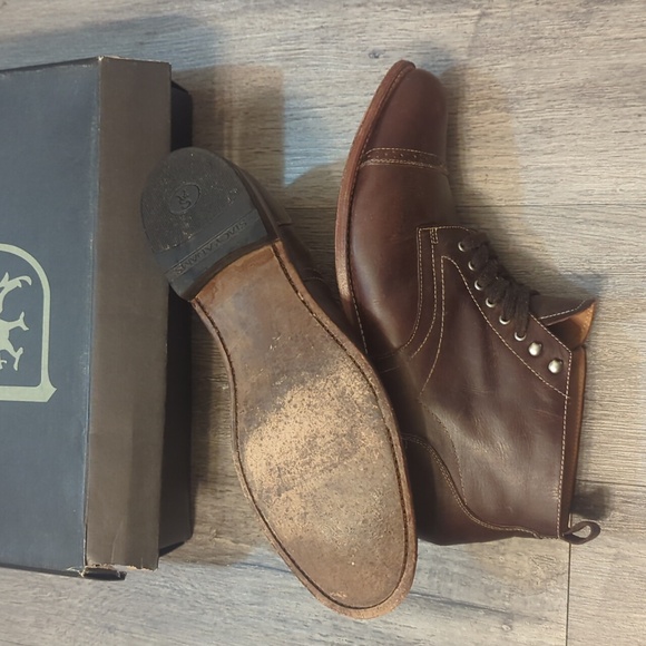 Stacy Adams Madison Cognac Boots - Picture 8 of 9